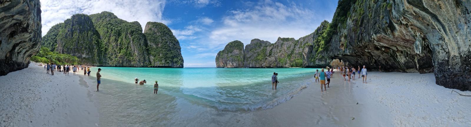 Maya Bay, islas Phi Phi, Tailandia